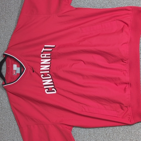 Vintage Nike Cincinnati Reds MLB Pullover Warm-up Windbreaker Jacket Size XL - Picture 6 of 10